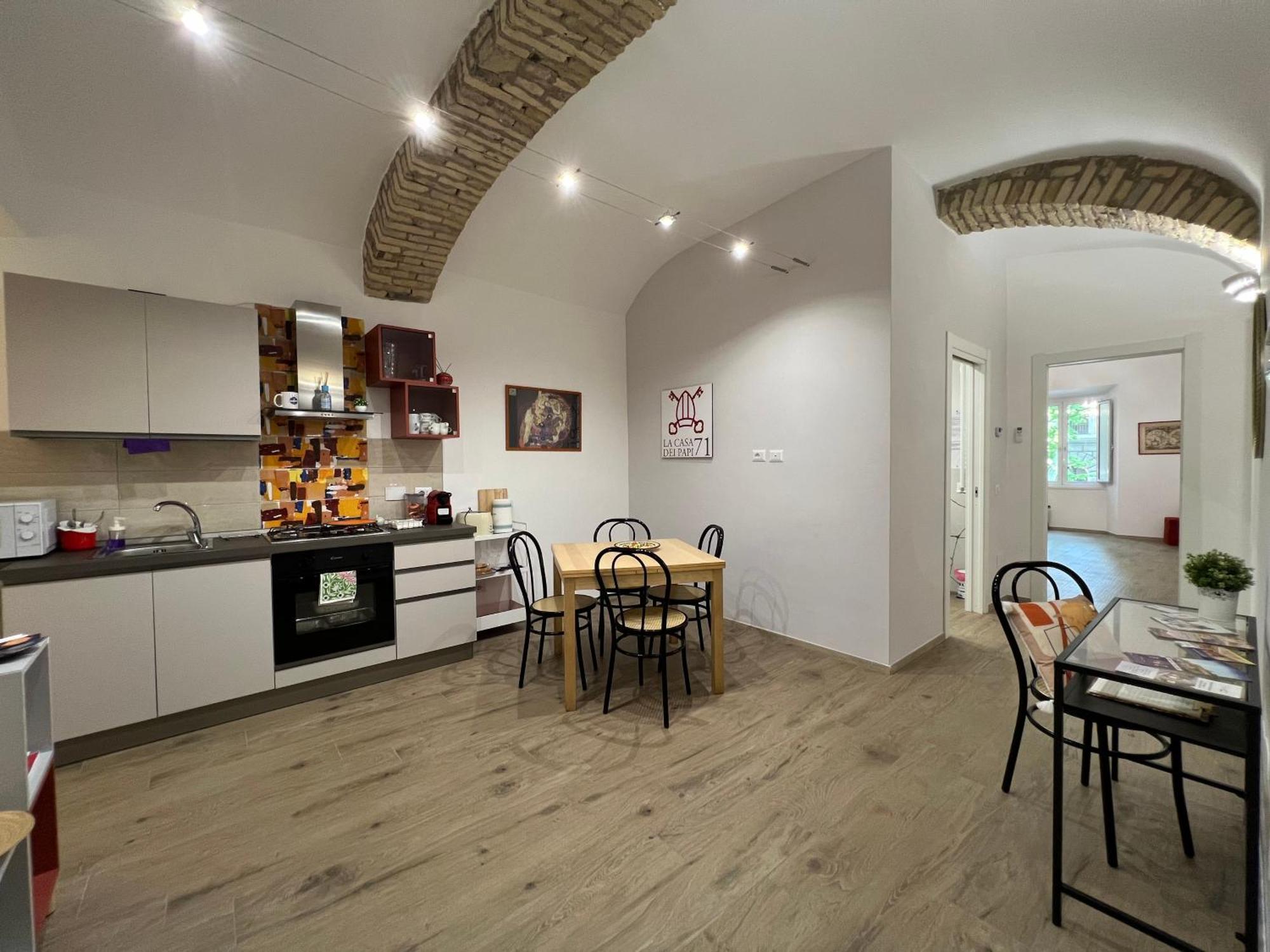 Apartmán La Casa Dei Papi 71 Řím Exteriér fotografie