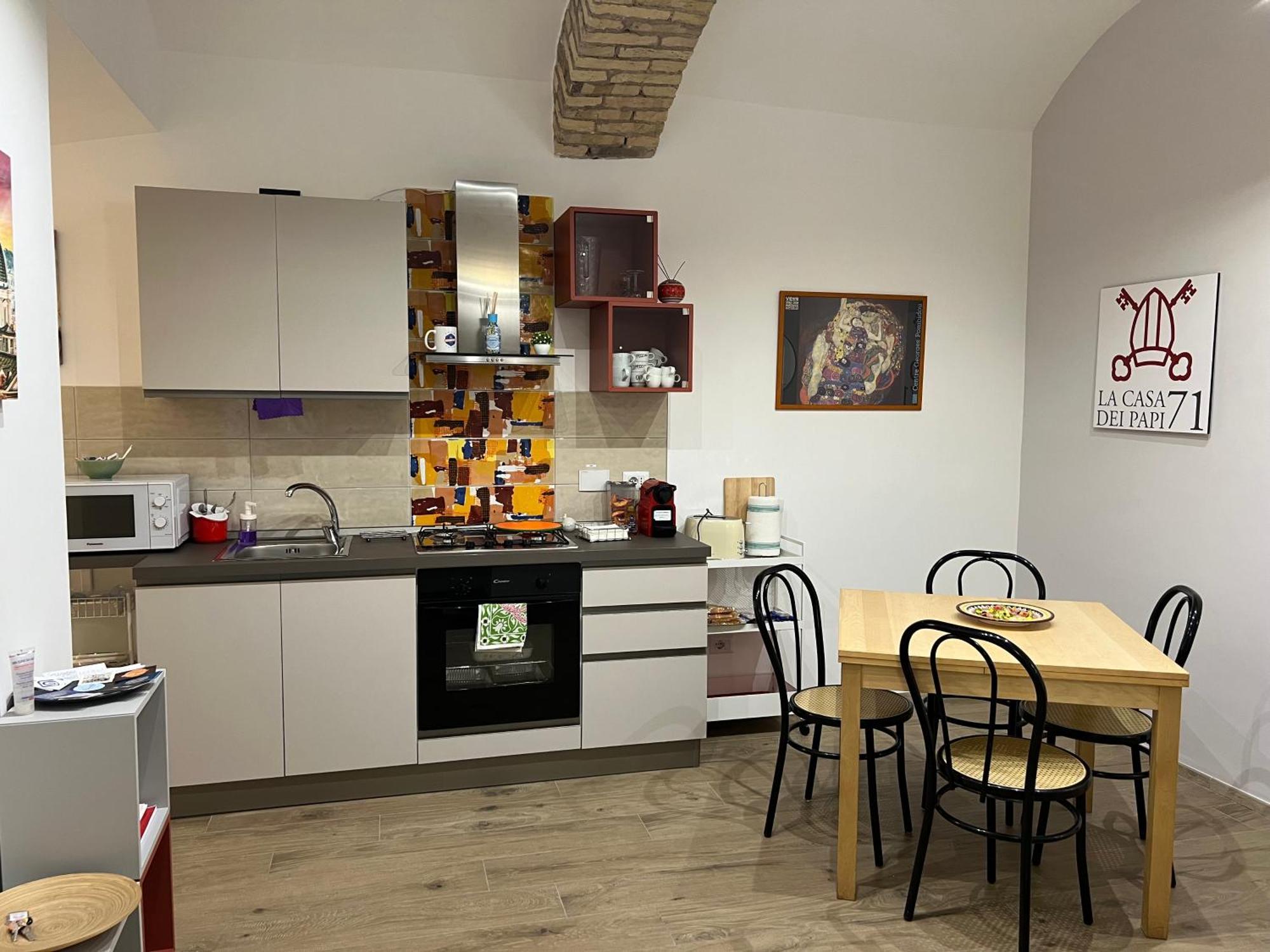 Apartmán La Casa Dei Papi 71 Řím Exteriér fotografie